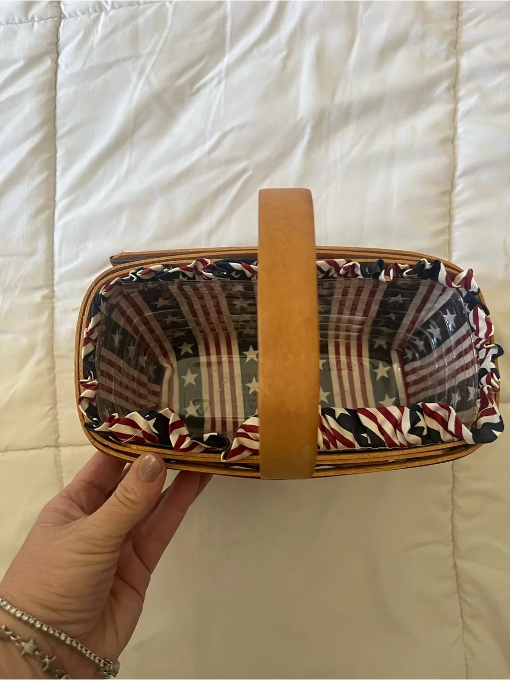 Longaberger All Americana Candle Basket
